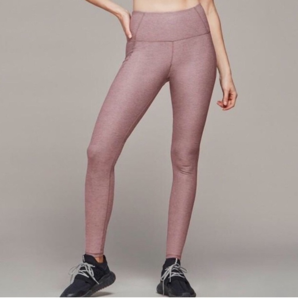 Varley Hayden Athletic Leggings Blush Mauve  Sz S